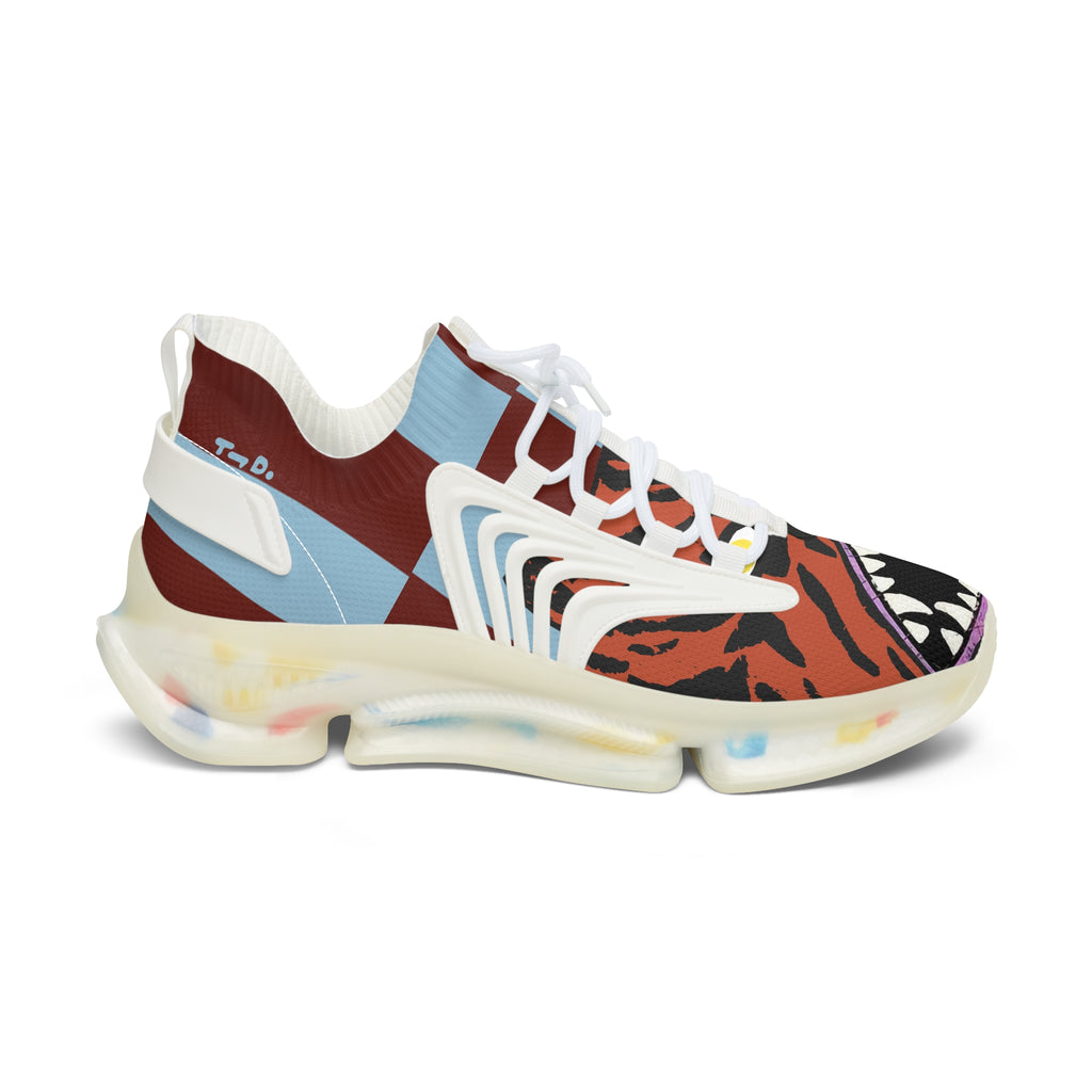 Tony Dotson Circus Tiger Women's Mesh Trainers