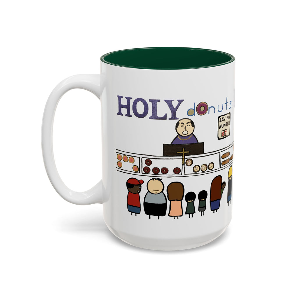 Tony Dotson Holy Donuts Ceramic Mug  (15oz)