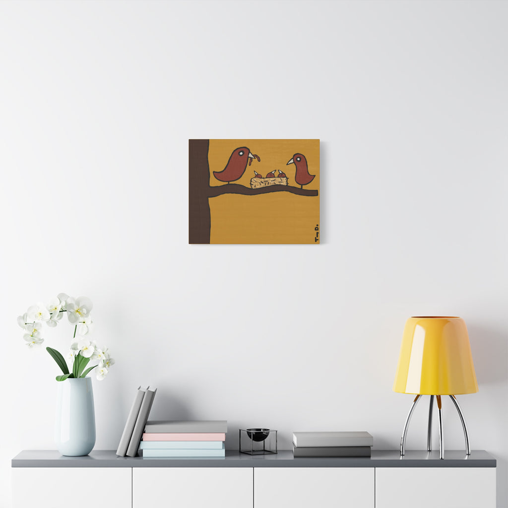 Tony Dotson Family support Matte Canvas, Stretched, 1.25"