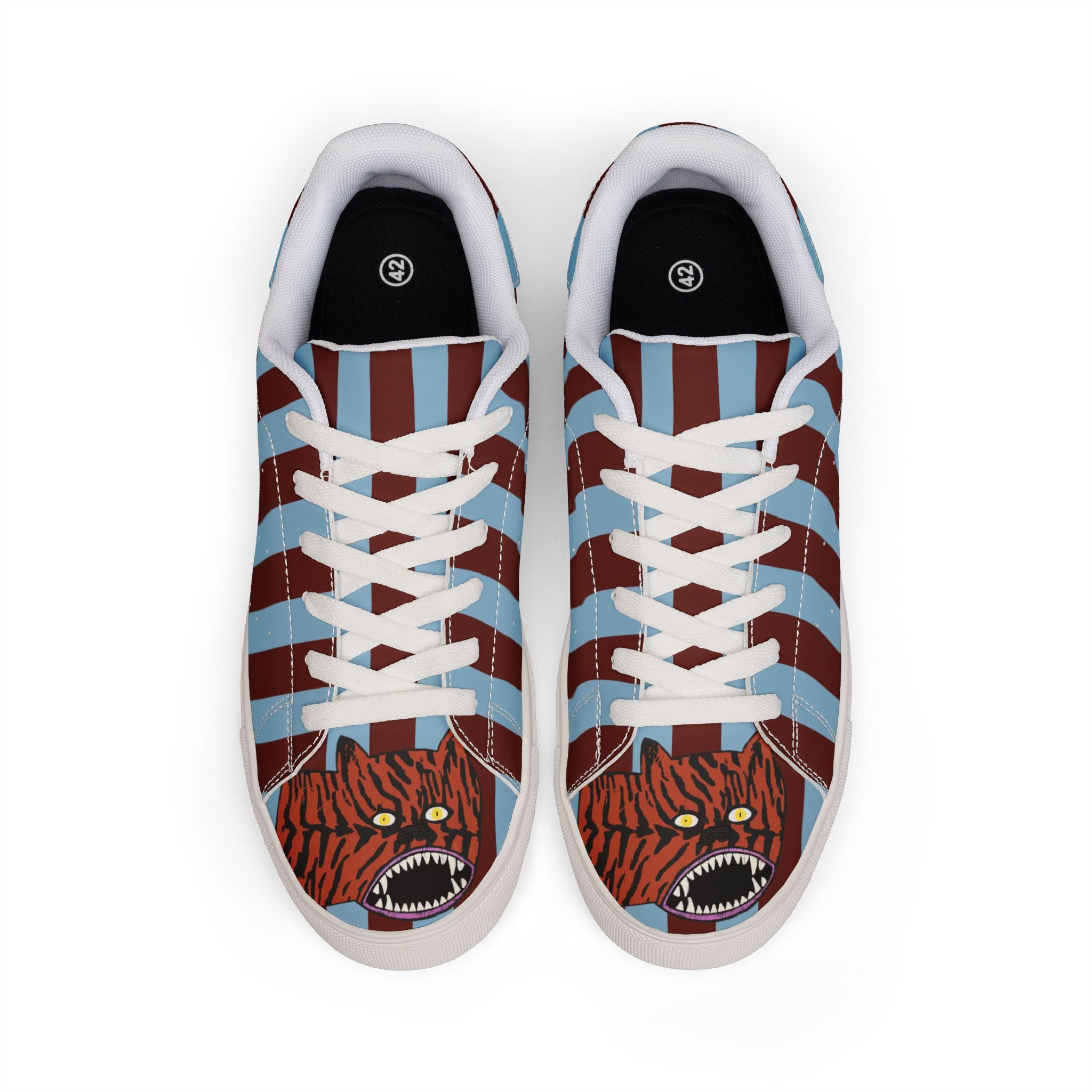 Tony Dotson Circus Tiger Low Top Sneaker