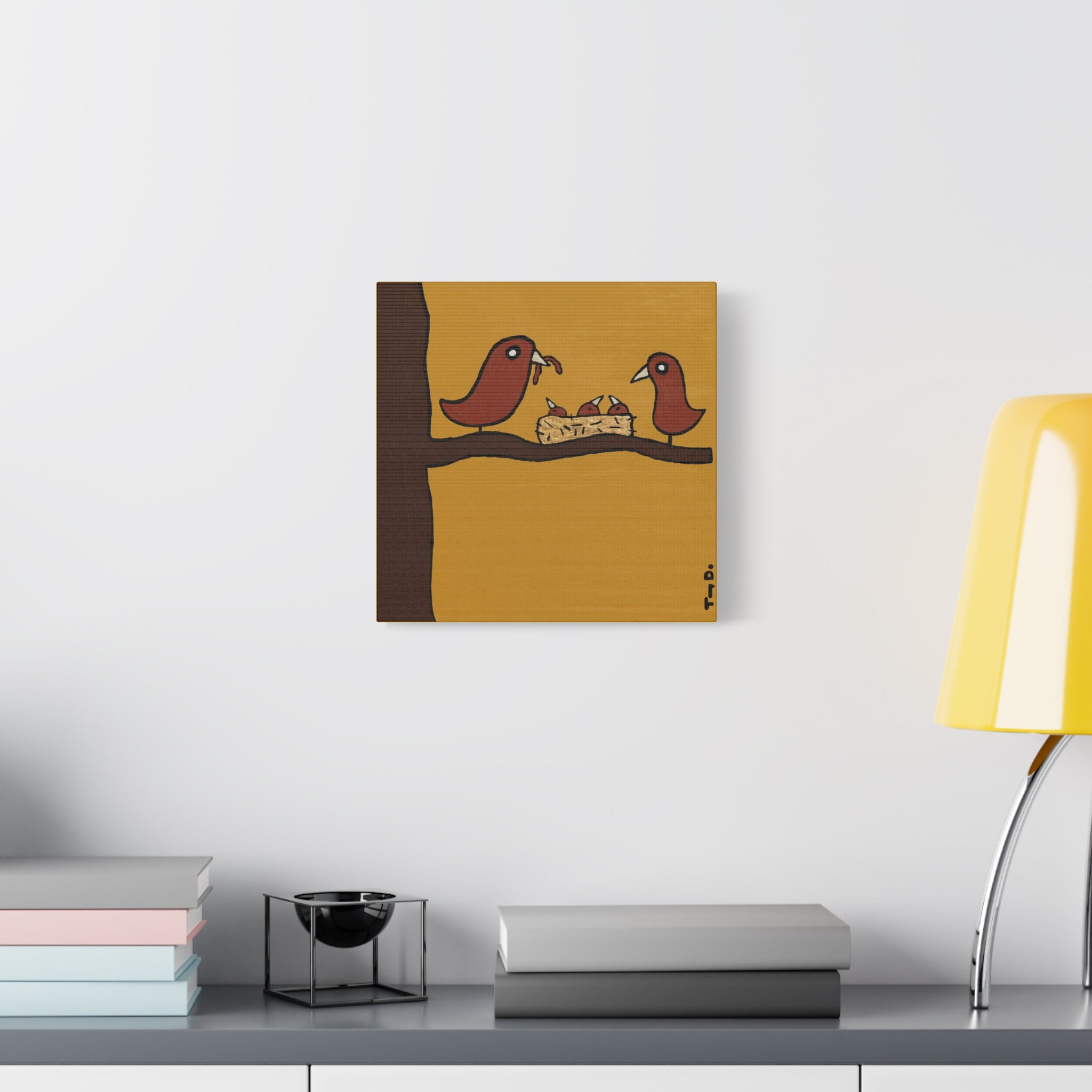 Tony Dotson Family support Matte Canvas, Stretched, 1.25"