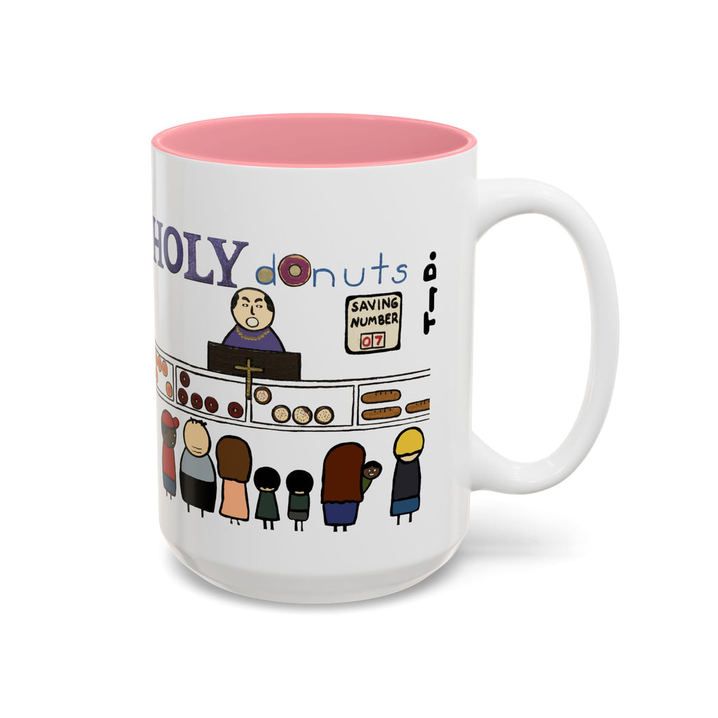 Tony Dotson Holy Donuts Ceramic Mug  (15oz)