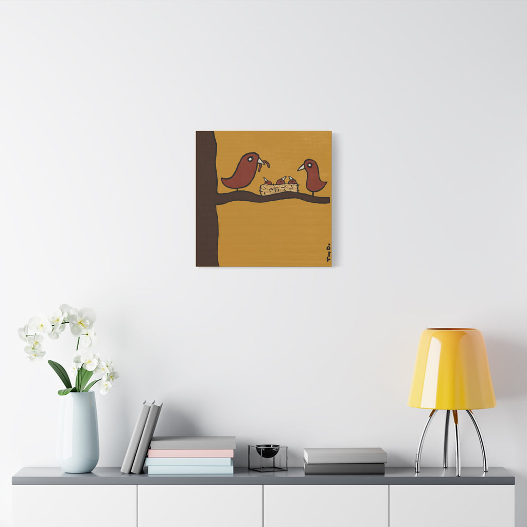 Tony Dotson Family support Matte Canvas, Stretched, 1.25"