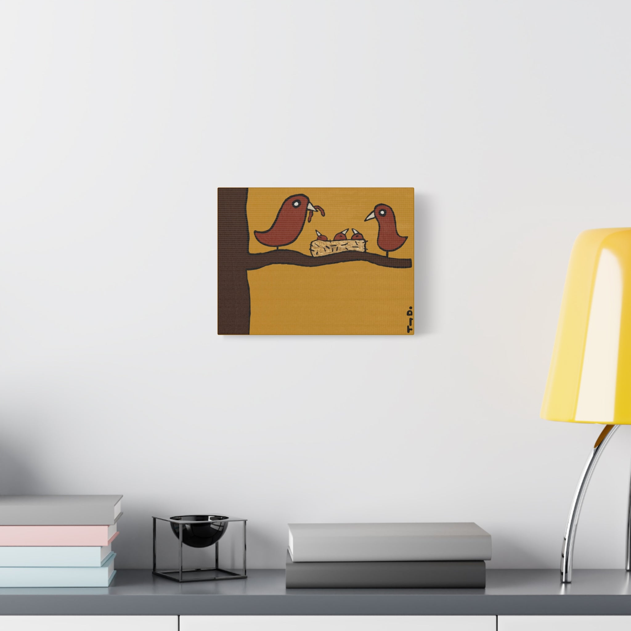 Tony Dotson Family support Matte Canvas, Stretched, 1.25"