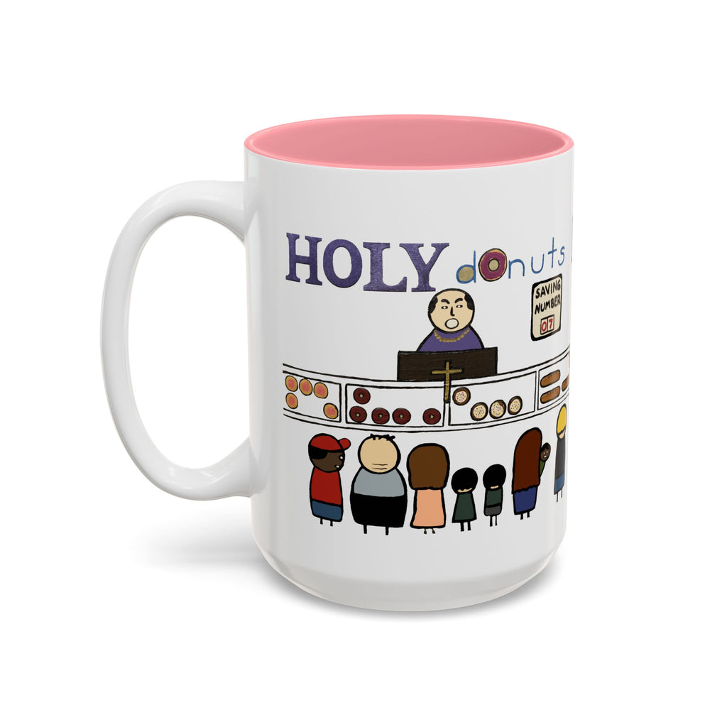 Tony Dotson Holy Donuts Ceramic Mug  (15oz)
